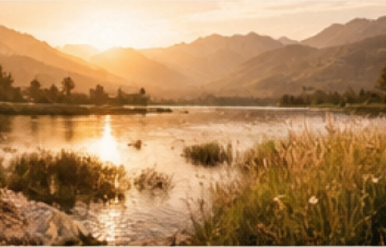 Becoming Her thumbnail - Sunset on water
