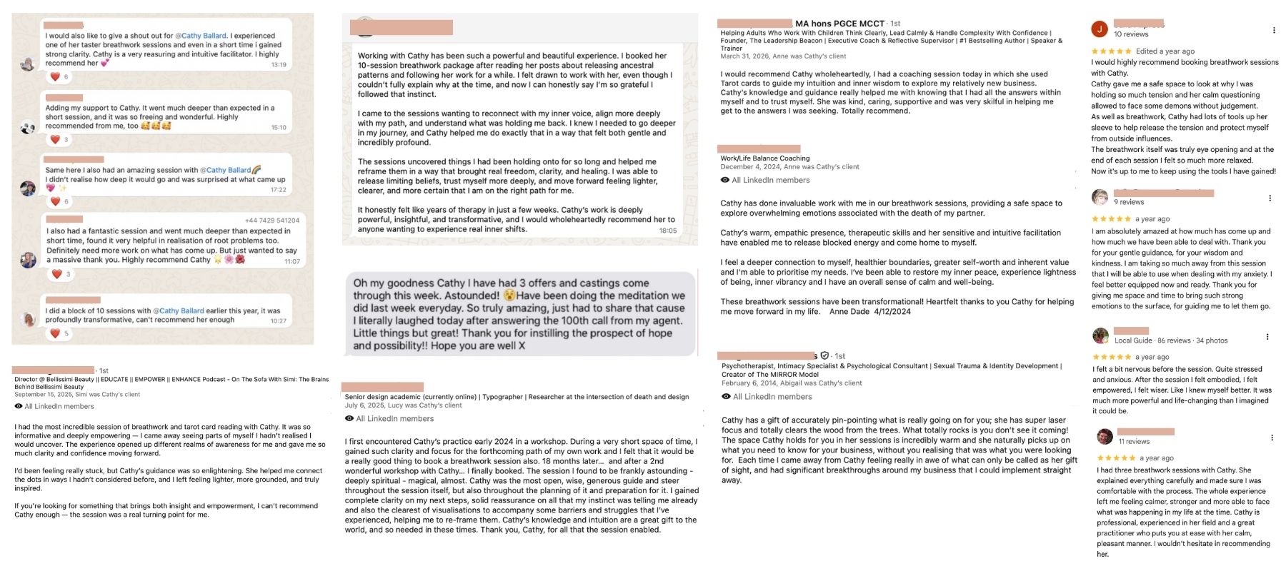 Tablet - Testimonials